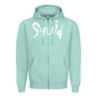 Seafoam squid Zipper Hoodie - lanVoArt
