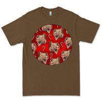 Cacao christmas pig Premium Tee - LillyAllenDesigns