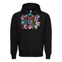 Black Silly Rabbit Easter Is For Jesus Zipper Hoodie - CowhideDigitalArt