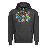 Charcoal Heather Silly Rabbit Easter Is For Jesus Zipper Hoodie - CowhideDigitalArt