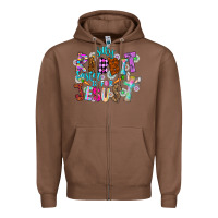 Chestnut Silly Rabbit Easter Is For Jesus Zipper Hoodie - CowhideDigitalArt