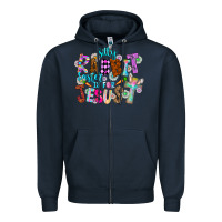 Navy Silly Rabbit Easter Is For Jesus Zipper Hoodie - CowhideDigitalArt