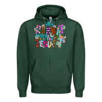 Sports Green Silly Rabbit Easter Is For Jesus Zipper Hoodie - CowhideDigitalArt