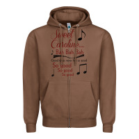 Chestnut sweet caroline...bah bah bah Zipper Hoodie - lanVoArt