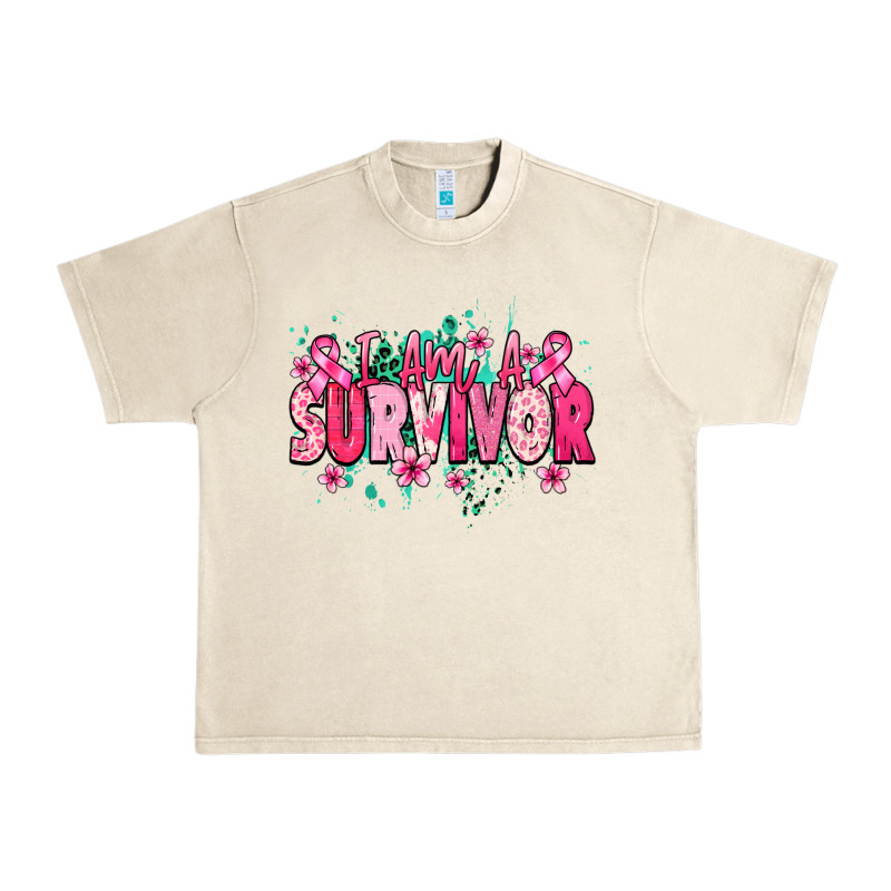 I Am A Survivor Cancer Awareness Urban Heavy Tee by HowdyJamesFarm | Teevron