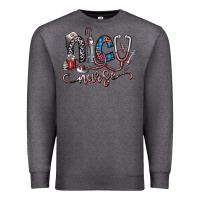 Charcoal Heather nice nurse Premium Sweatshirt - SublimationCraftShop