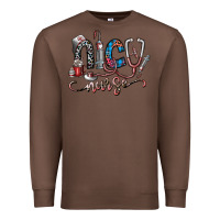 Chestnut nice nurse Premium Sweatshirt - SublimationCraftShop