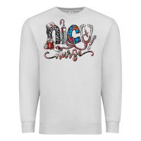 Dove Grey nice nurse Premium Sweatshirt - SublimationCraftShop