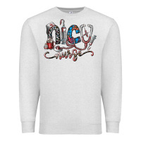 Oatmeal Heather nice nurse Premium Sweatshirt - SublimationCraftShop