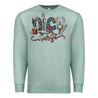 Seafoam nice nurse Premium Sweatshirt - SublimationCraftShop