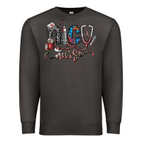 Smoke nice nurse Premium Sweatshirt - SublimationCraftShop