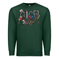 Sports Green nice nurse Premium Sweatshirt - SublimationCraftShop
