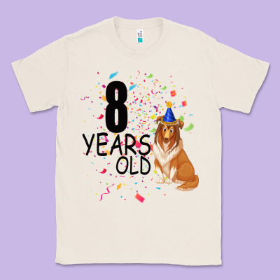 8 Years Old Black Classic Tee Designed By Bettercallsaul