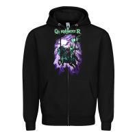 Black gloryhammer   chaos wizard Zipper Hoodie - lanVoArt