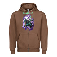 Chestnut gloryhammer   chaos wizard Zipper Hoodie - lanVoArt