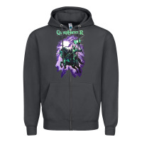 Smoke gloryhammer   chaos wizard Zipper Hoodie - lanVoArt