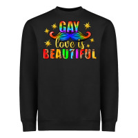Black Gay Love Is Beautiful Pride Lgbtq Heavyweight Sweatshirt - BundleAndBundleShop