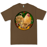 Cacao cochin rooster christmas Premium Tee - LillyAllenDesigns