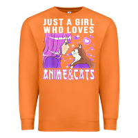Carrot anime cat anime stuff Premium Sweatshirt - lanVoArt