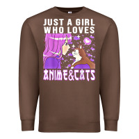 Chestnut anime cat anime stuff Premium Sweatshirt - lanVoArt