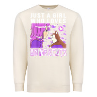 Sandshell anime cat anime stuff Premium Sweatshirt - lanVoArt