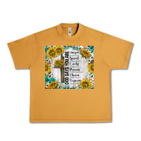 Peanut Butter god says you are with sunflower Urban Heavy Tee - TumblerDesignByShophia