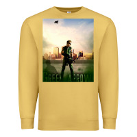 Antique Gold green arrow Premium Sweatshirt - lanVoArt