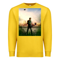 Lemon green arrow Premium Sweatshirt - lanVoArt