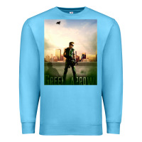 Ocean Blue green arrow Premium Sweatshirt - lanVoArt