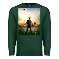 Sports Green green arrow Premium Sweatshirt - lanVoArt