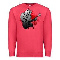 Cardinal Guitar Player Gift Guitarist Guitar Premium Sweatshirt - lanVoArt