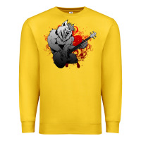 Guitar Player Gift Guitarist Guitar Premium Sweatshirt | Teevron