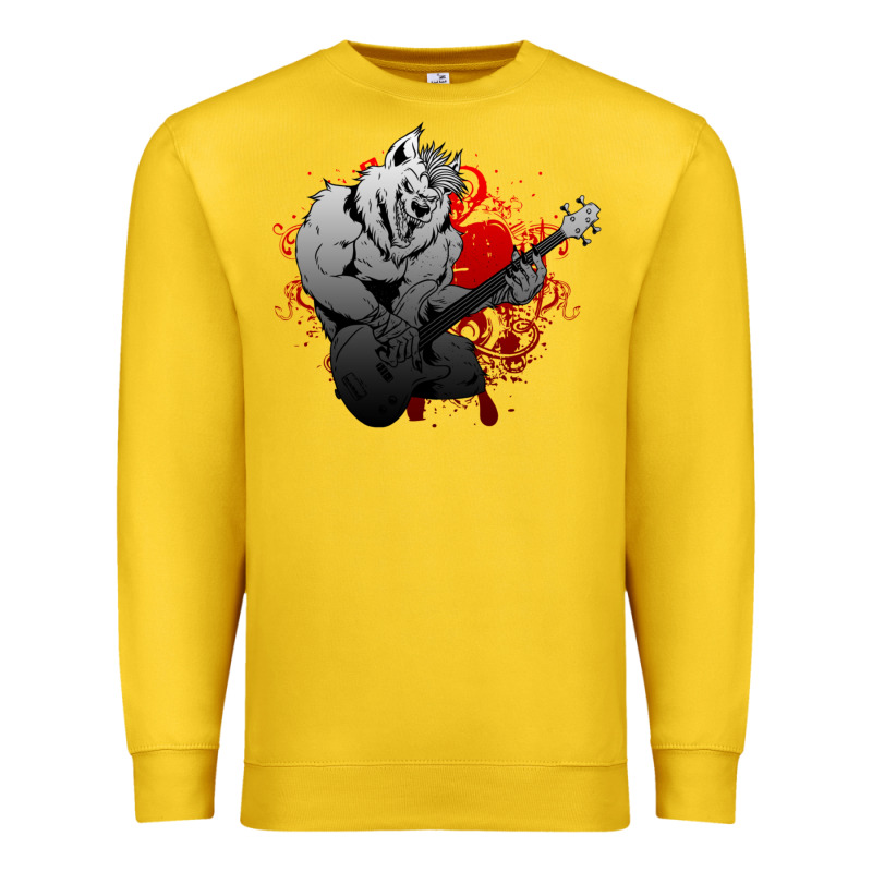Guitar Player Gift Guitarist Guitar Premium Sweatshirt by lanVoArt | Teevron