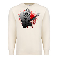 Sandshell Guitar Player Gift Guitarist Guitar Premium Sweatshirt - lanVoArt