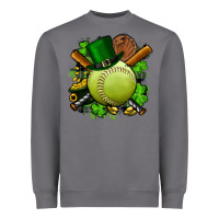 Storm st.patrick's day softball Heavyweight Sweatshirt - FaDigitalArtStudio