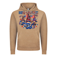 Vintage Coffee Independence Day with gnomies Vintage Hoodie - HowdyJamesFarm