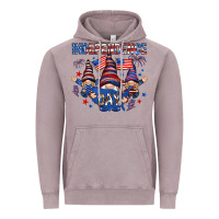 Vintage Zinc Independence Day with gnomies Vintage Hoodie - HowdyJamesFarm