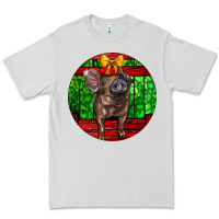 Dove Grey christmas pig Premium Tee - LillyAllenDesigns