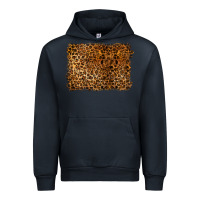 Navy handdrawn leopard pattern Urban Hoodie - BarkalooDesign