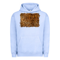 Pigment Grape Ice handdrawn leopard pattern Urban Hoodie - BarkalooDesign