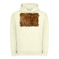 Pigment Pistachio handdrawn leopard pattern Urban Hoodie - BarkalooDesign