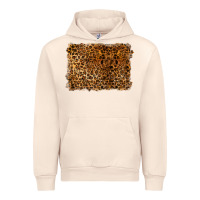 Sandshell handdrawn leopard pattern Urban Hoodie - BarkalooDesign