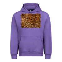 Tulip handdrawn leopard pattern Urban Hoodie - BarkalooDesign