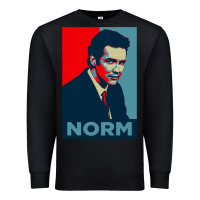 Black norm macdonald political poster Premium Sweatshirt - lanVoArt