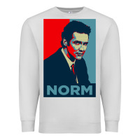 Dove Grey norm macdonald political poster Premium Sweatshirt - lanVoArt