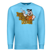 Ocean Blue yabba dabba doobie! Premium Sweatshirt - lanVoArt