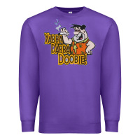 Purple yabba dabba doobie! Premium Sweatshirt - lanVoArt