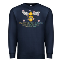 Navy Kinda Words Are Like Honey Sweet To The Soul Premium Sweatshirt - CowhideDigitalArt