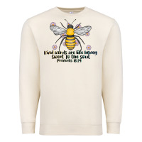 Sandshell Kinda Words Are Like Honey Sweet To The Soul Premium Sweatshirt - CowhideDigitalArt