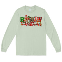 Matcha howdy christmas gingerman bread with cowboy Long Sleeve Tee - CowGirlArtShop